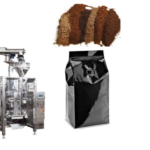 Confezionatrice verticale automatica quad bag con valvola di degasaggio per polvere di caffè da 250 g