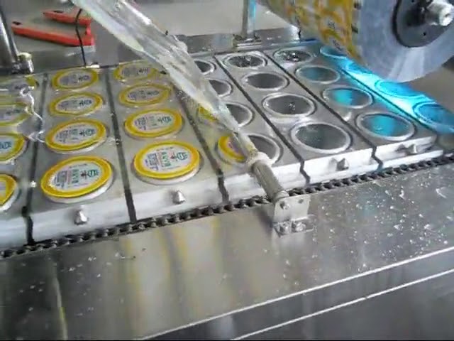 Macchina di riempimento automatico della tazza di plastica automatica della tazza