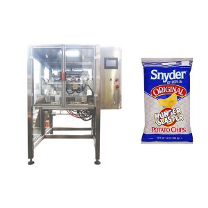 macchina per imballaggio di granuli alimentari snack continuo verticale